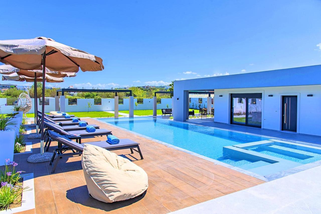 Solaris Heated Pool & Jacuzzi Villa Georgioupoli