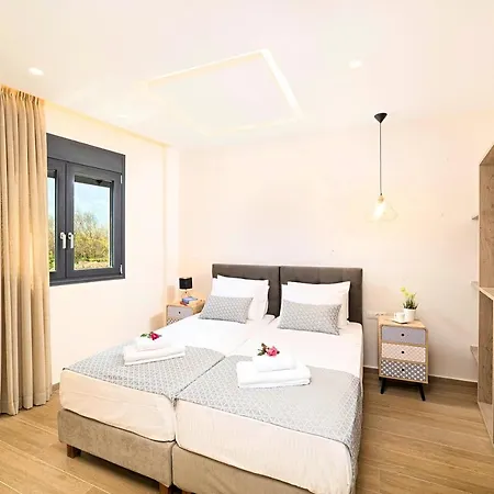 Villa Solaris Heated Pool & Jacuzzi Georgioúpoli Extérieur photo